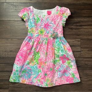 Lilly Pulitzer Mini Katrina Dress, Multi Paradise Found, Size 10 (Girls)